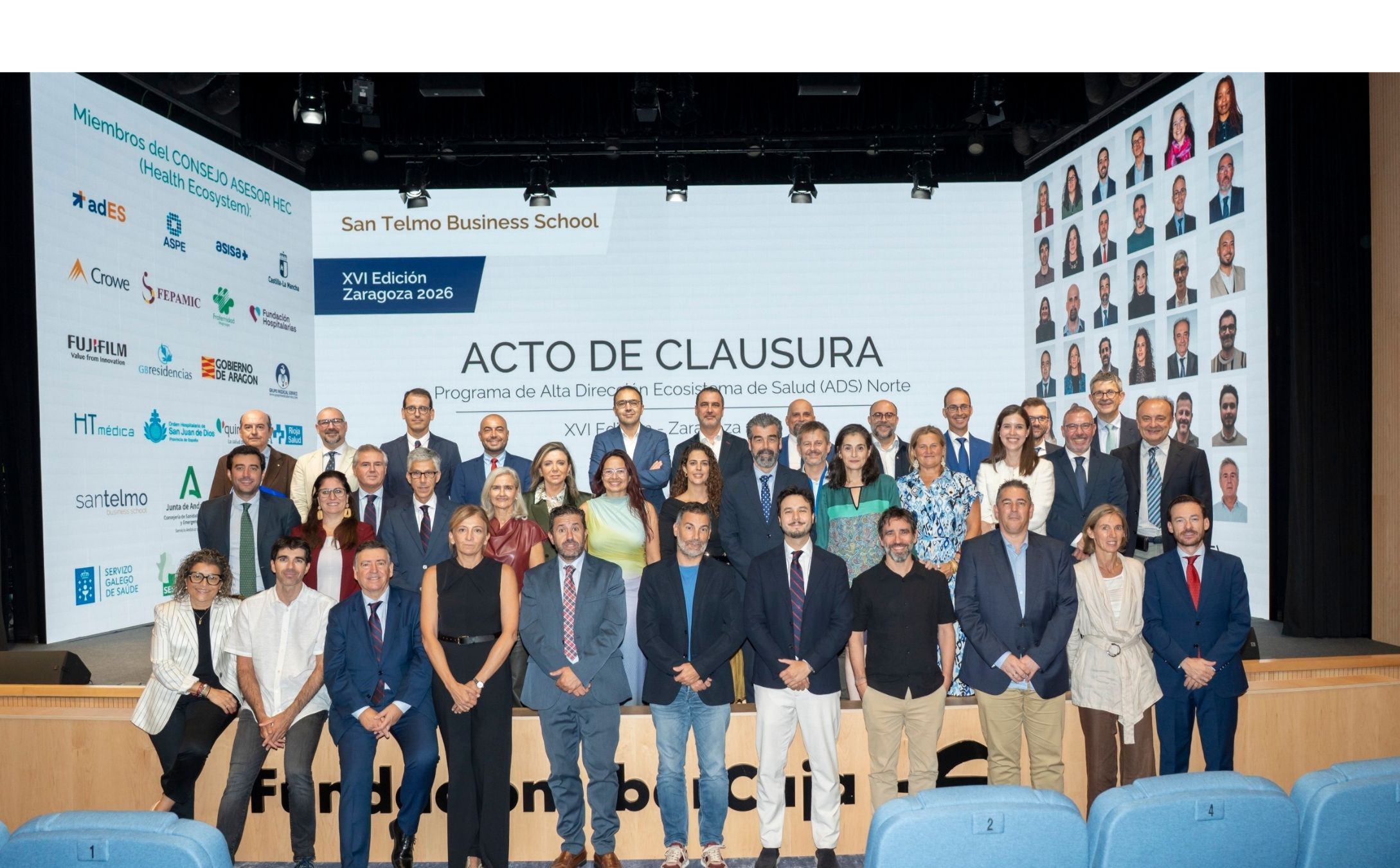 Impulsamos la alta dirección del Ecosistema Salud: clausuramos el ADS Norte en Zaragoza